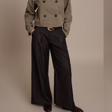 Pantaloni da completo neri