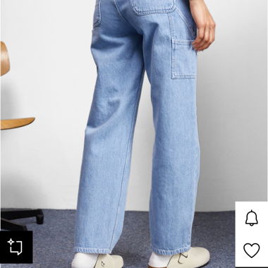 CARHARTT WIP Jeans boyfriend azzurro chiaro NUOVO