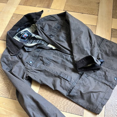 Vintage-Wachsjacke