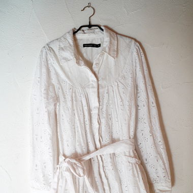 KAREN MILLEN, robe chemise blanche - Neuve