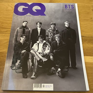 Set GQ Korea Edizione Speciale BTS