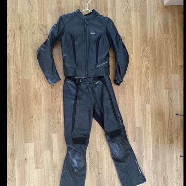 Tuta moto in pelle FLM