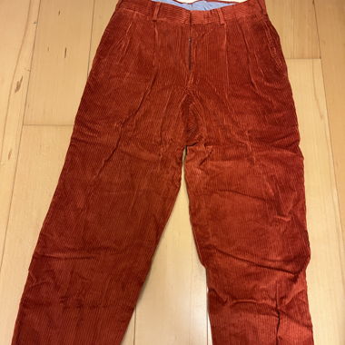 British Khaki corduroy trousers
