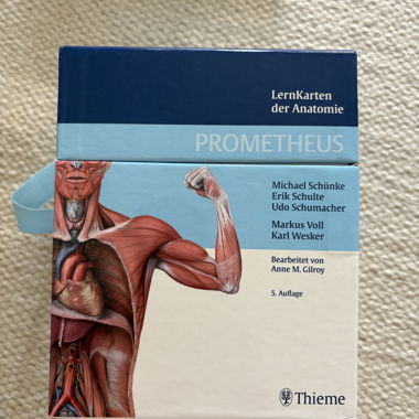 Prometheus Carte di Apprendimento di Anatomia