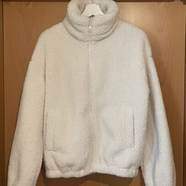 flauschige Winterjacke 