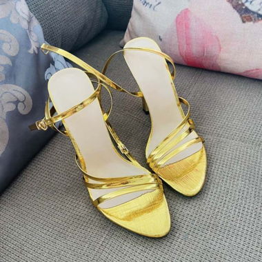 Gold heels