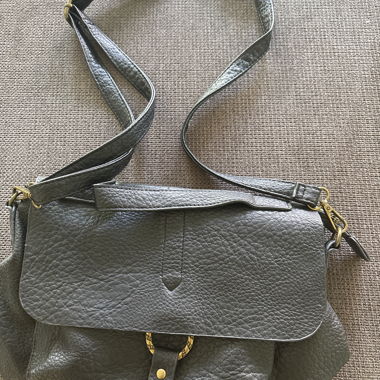 Borsa a tracolla in pelle