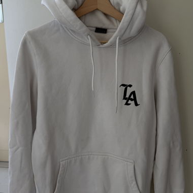 White LA Hoodie