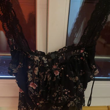 Top en fleur 