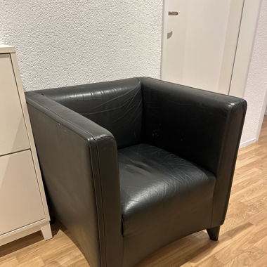 Echtleder-Sessel
