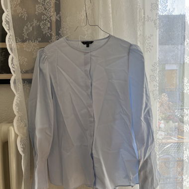 Camicia Blusa Azzurro Chiaro “Massimo Duti”