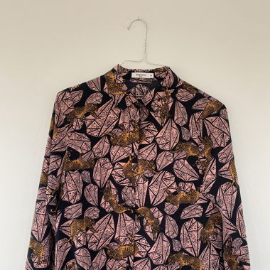 Daphnea Bluse Animal print