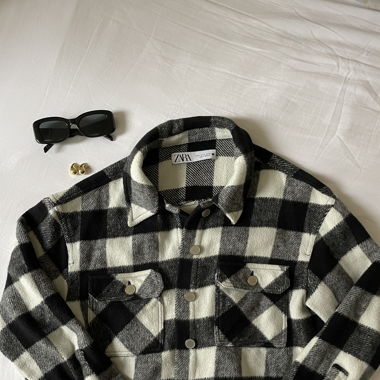 Jacket à carreaux