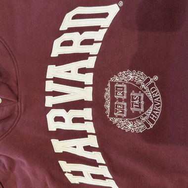 Hoodie bordeaux Harvard