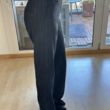 Pull&Bear Stoffhose gestreift