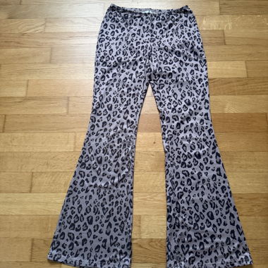Leopardenmuster Schlaghose