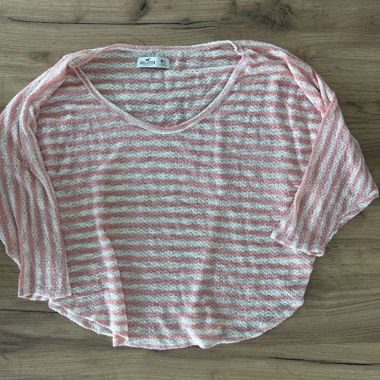 Maglia in maglia a righe Hollister