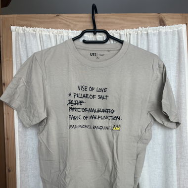 Uniqlo x Basquiat limited edition Tshirt