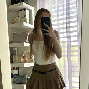 Zara tennis skirt