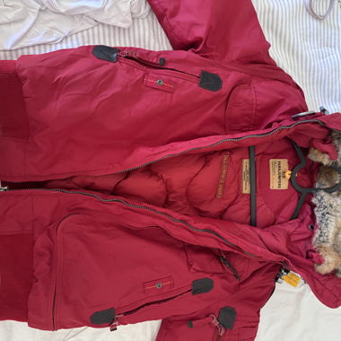 Parajumpers Daunenparka Rot