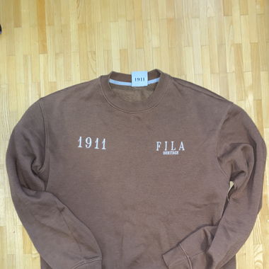 Fila vintage brown sweat 