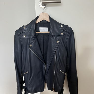 Veste en cuire Claudie Pierlot
