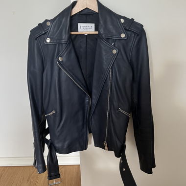 Veste en cuire Claudie Pierlot