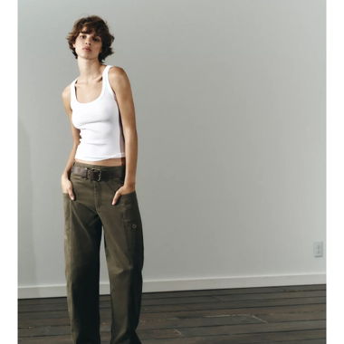 Zara Baloon Green Hose