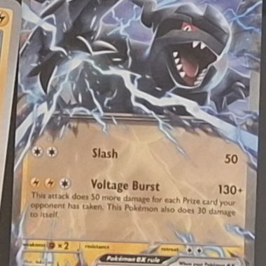 Zekrom EX Pokemon Karte