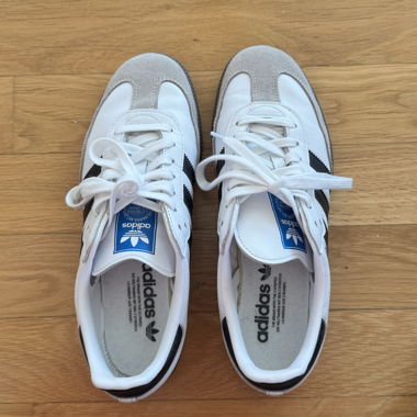 adidas Samba white sneakers