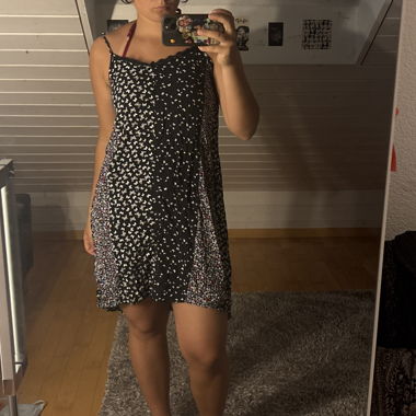 Black Floral Dress
