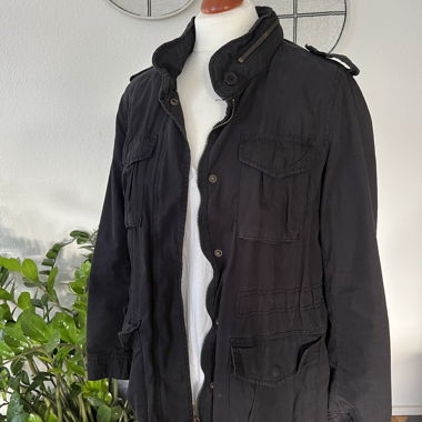 H&M Parka Schwarz Gr.36 Jacke 