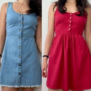 2 Sommerkleider Denim