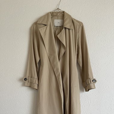 Mango beige raincoat 