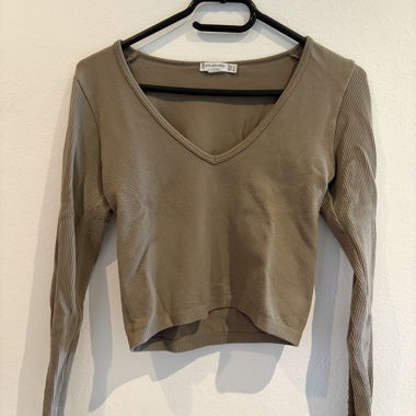 Beiger Pullover 