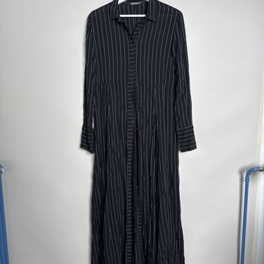 Robe chemise longue rayée Dixie