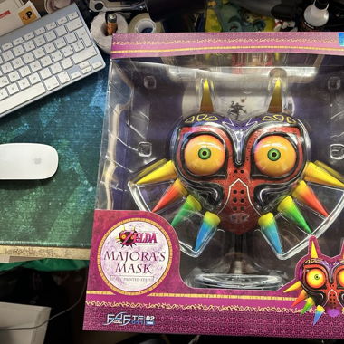 Legend of Zelda Majora's Mask Painted Statue F4F