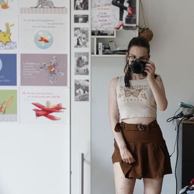 Rock und tshirt Schmetterling 