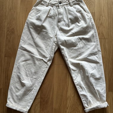 Beige Bershka Trousers