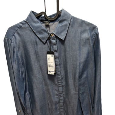 Jeansbluse “comma”