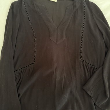 ba&sh Black Blouse Size 2