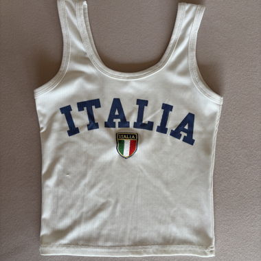 Crop top Italia
