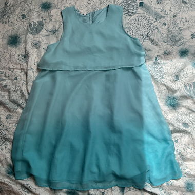 Robe turquoise