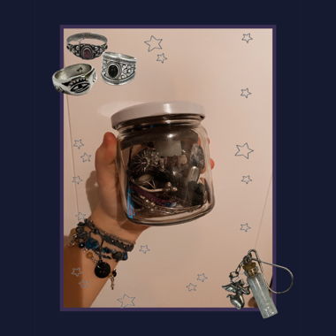 Mystery jewelry jar