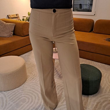 Pantalon de costume beige