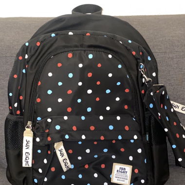 Zaino nuovo con astuccio abbinato