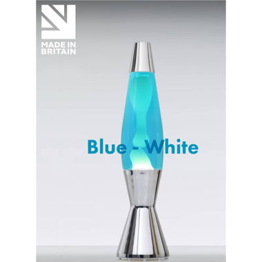 Mathmos Astrobaby Lava Lamp Blue-White