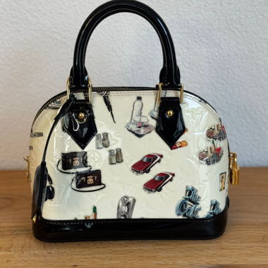 Louis Vuitton Alma BB Stickers Vernis - Rare