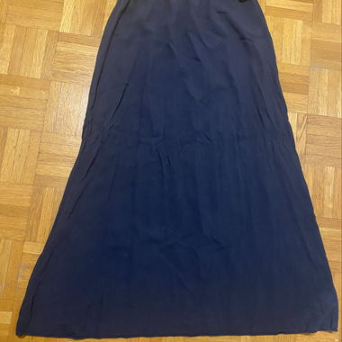 Jupe longue bleu marine