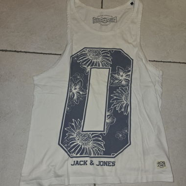 Jack & Jones Tanktop weiss Grösse M